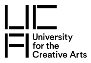University for the Creative Arts